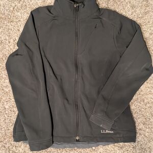 L.L.Bean Black Performance Fleece Lined Jacket